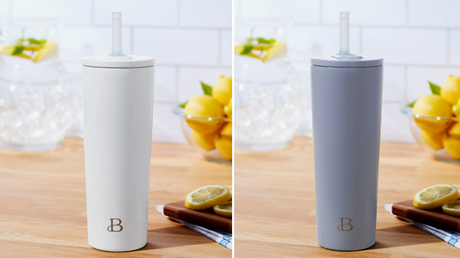 4 Beautiful by Drew No Drippy Sippy Stainless Steel Tumbler