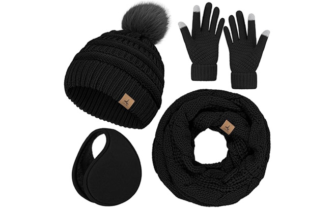 4 Piece Winter Warmer Set