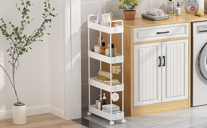 4 Tier Bathroom Organizer