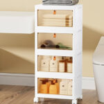 4 Tier Collapsible Stackable Storage Bins