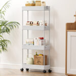 4 Tier Rolling Storage Cart