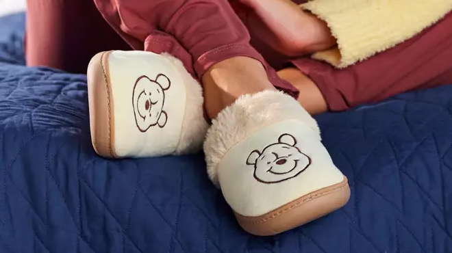 4 Winnie the Pooh Adult Slippers