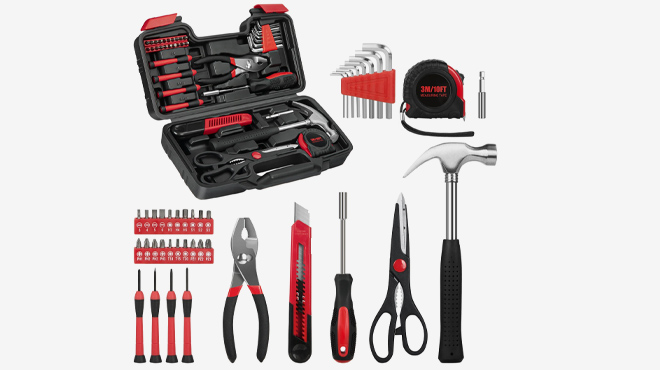 40 Piece All Purpose Household Tool Kit 2