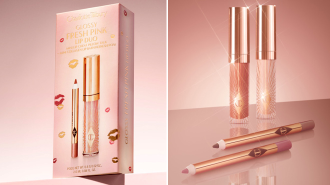 5 Charlotte Tilbury Glossy Lip Duo