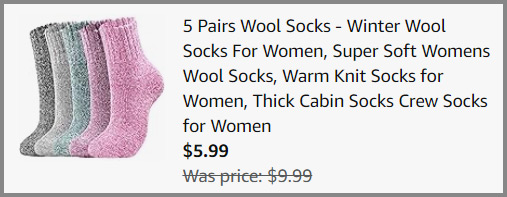 5 Pair Wool Socks Summary