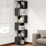 6 Tier Corner Bookshelf