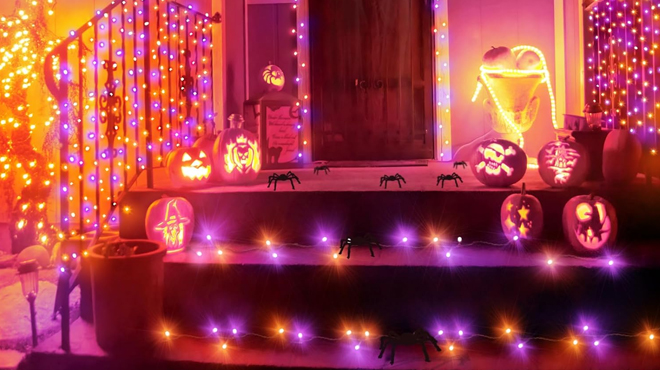 60 Foot Halloween String Lights