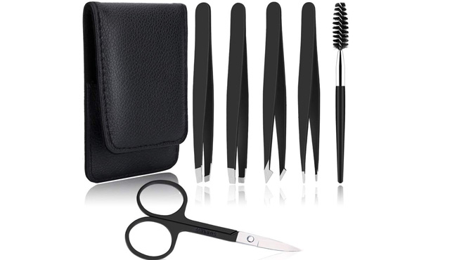 7 Piece Tweezer Kit