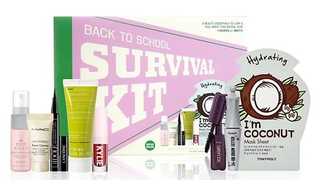 8 Piece Back To School Survival Kit