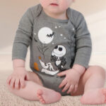 A Baby Wearing Night Before Christmas Long Sleeve Bodysuit