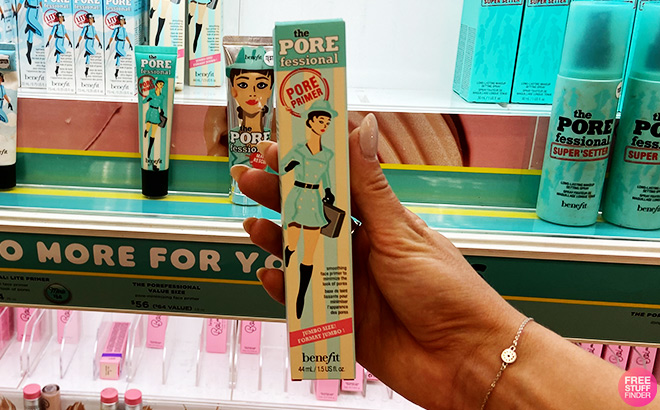 A Person Holding POREfessional Smoothing Pore Primer