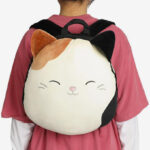 A Person wearing a Bioworld Squishmallows 14 Inch Backpack