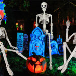 Abakuku 36 inch Halloween Skeleton Decoration