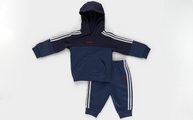 Adidas Baby Elevated Hoodie and Jogger Pants Set