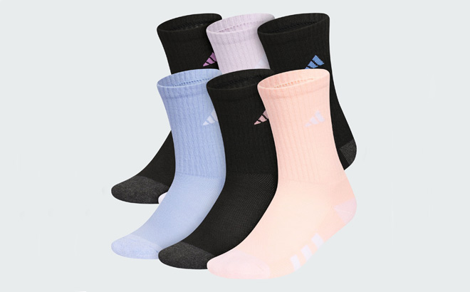 Adidas Kids Socks 6 Pack