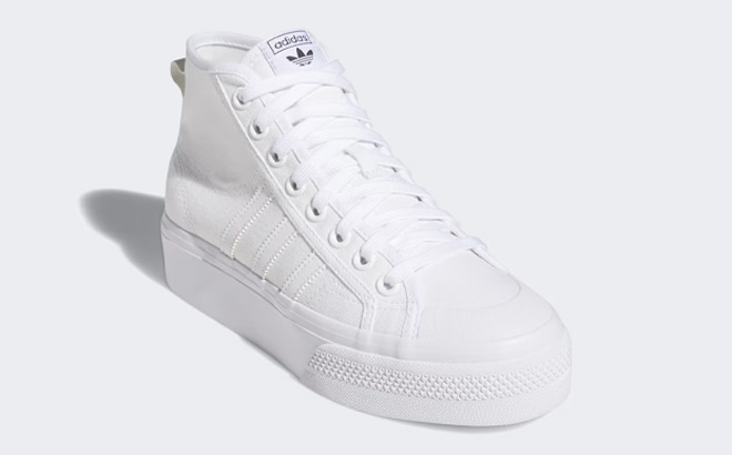 Adidas Nizza Platform Mid Womens Shoes