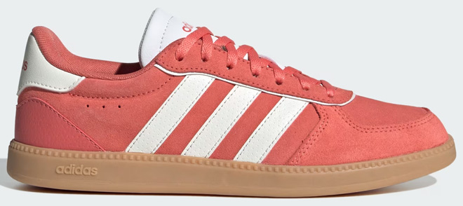 Adidas Women's Breaknet Sleek Sneaker in Scarlet