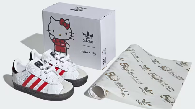 Adidas x Hello Kitty Gazelle Shoes with box