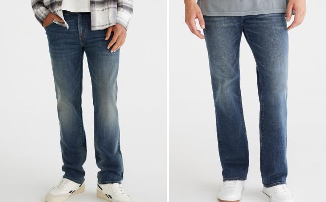 Aeropostale Mens Straight Premium Jeans and Bootcut Premium Air Jeans