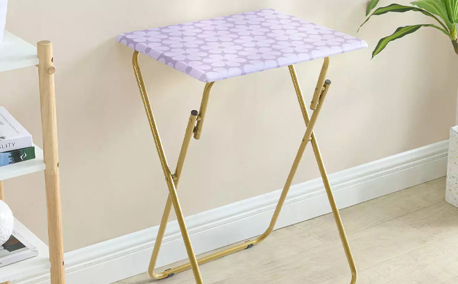 Aeropostale Portable Folding Tray Table in a Room