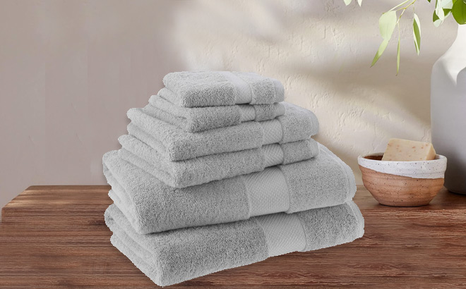 Amazon Aware 100 Organic Bath Towels 6 Piece Set