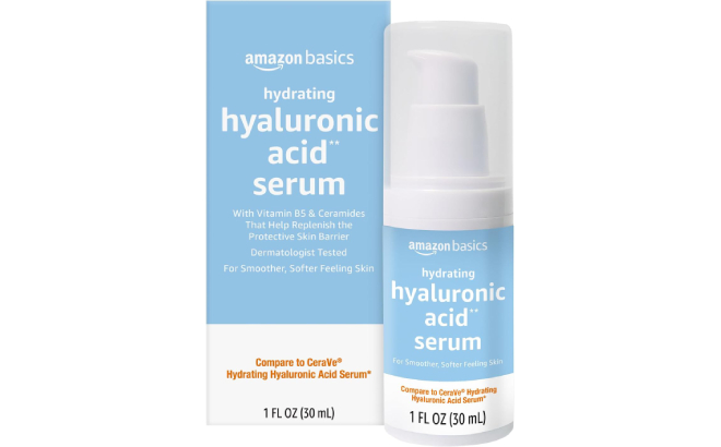 Amazon Basics Hydrating Hyaluronic Acid Serum