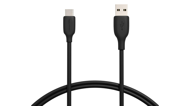 Amazon Basics USB C to USB A 2 0 Fast Charger Cable