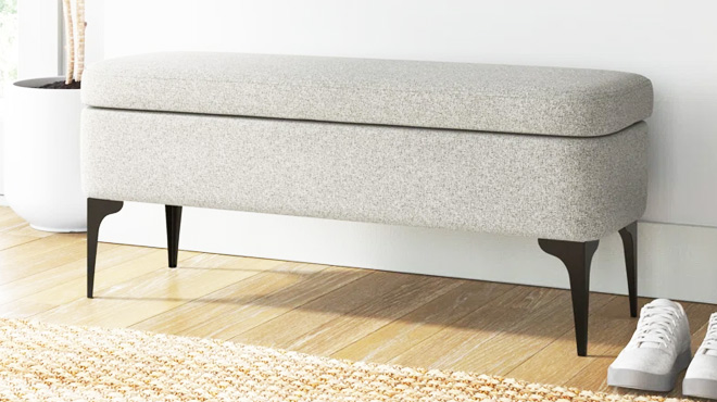 Ameelya Upholstered Storage Bench