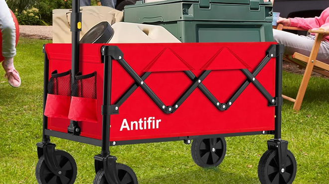 Antifir Collapsible Foldable Wagon Cart