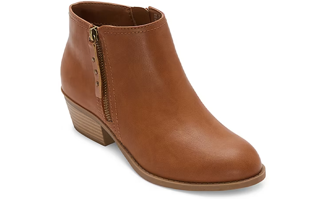 Arizona Jean Co Womens Camino Stacked Heel Booties