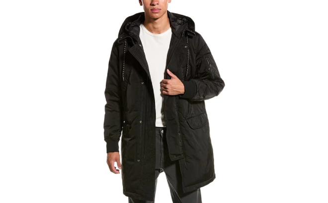 Armani Exchange Mens Trench Coat