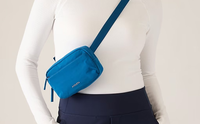 Athleta Blue Belt Bag