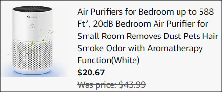 Aucleia Air Purifier Checkout