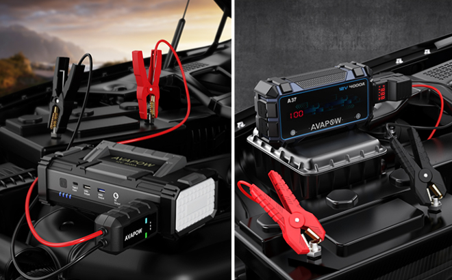 Avapow 6000A Car Battery Jump Starter 1