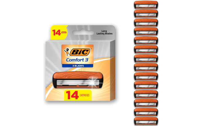 BIC Comfort 3 Refill Razor Cartridges