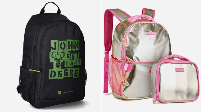 Backpack and Insulated Lunchbox Set