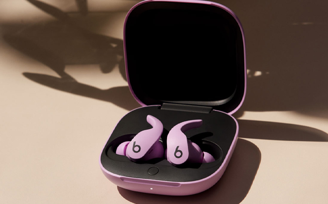 Beats Fit Pro True Wireless Active Noise Cancelling Earbuds in Stone Purple