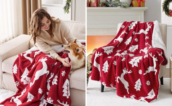 Bedsure Christmas Blanket