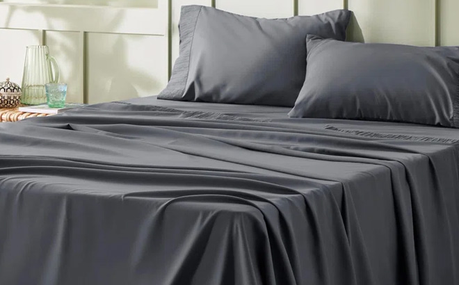 Bedsure Cozy Comfort Polyester Microfiber Sheet Set