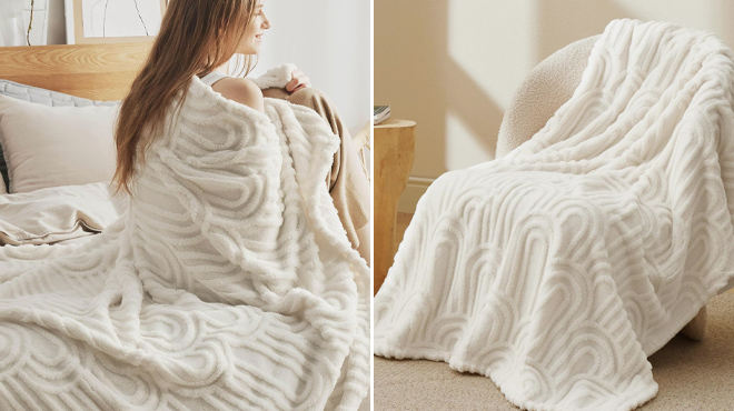 Bedsure Fleece Throw Blankets