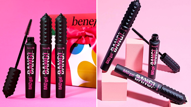 Benefit Cosmetics BADgal BANG 3 Piece Mascara Set