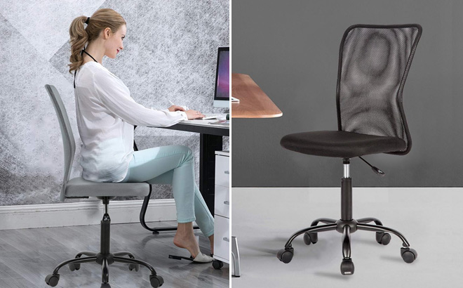 BestOffice Grey Office Chair