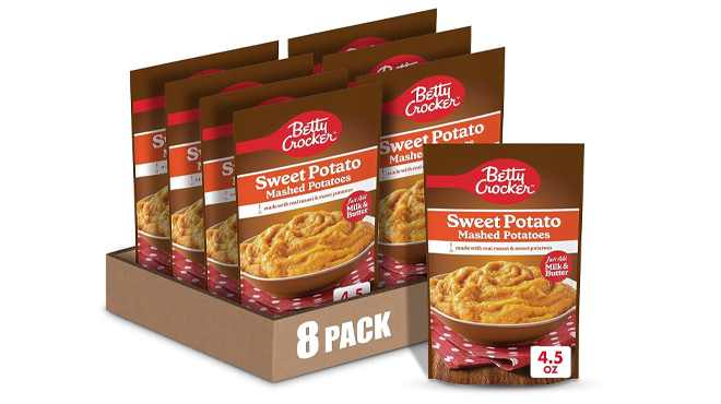 Betty Crocker Sweet Potato Mashed Potatoes 9 Pack