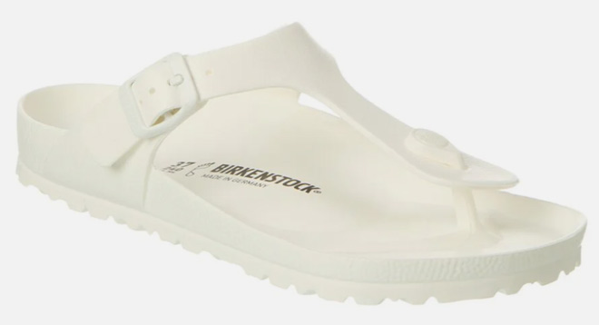 Birkenstock Gizeh Eva Sandals in White