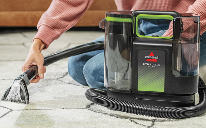 Bissell Little Green Max Pet Portable Carpet Deep Cleaner