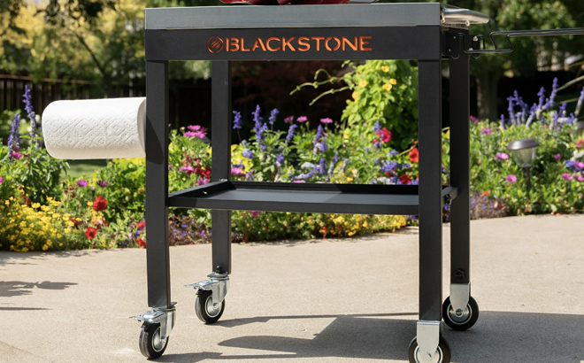 Blackstone 28 inch Portable Steel Prep Cart