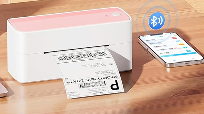 Bluetooth Thermal Label Printer