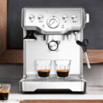 Breville Espresso Machine on a Countertop