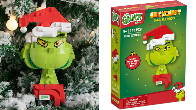 Brickcraft Grinch 141 Piece Building Kit