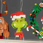 Brickcraft Grinch Sets on a Table